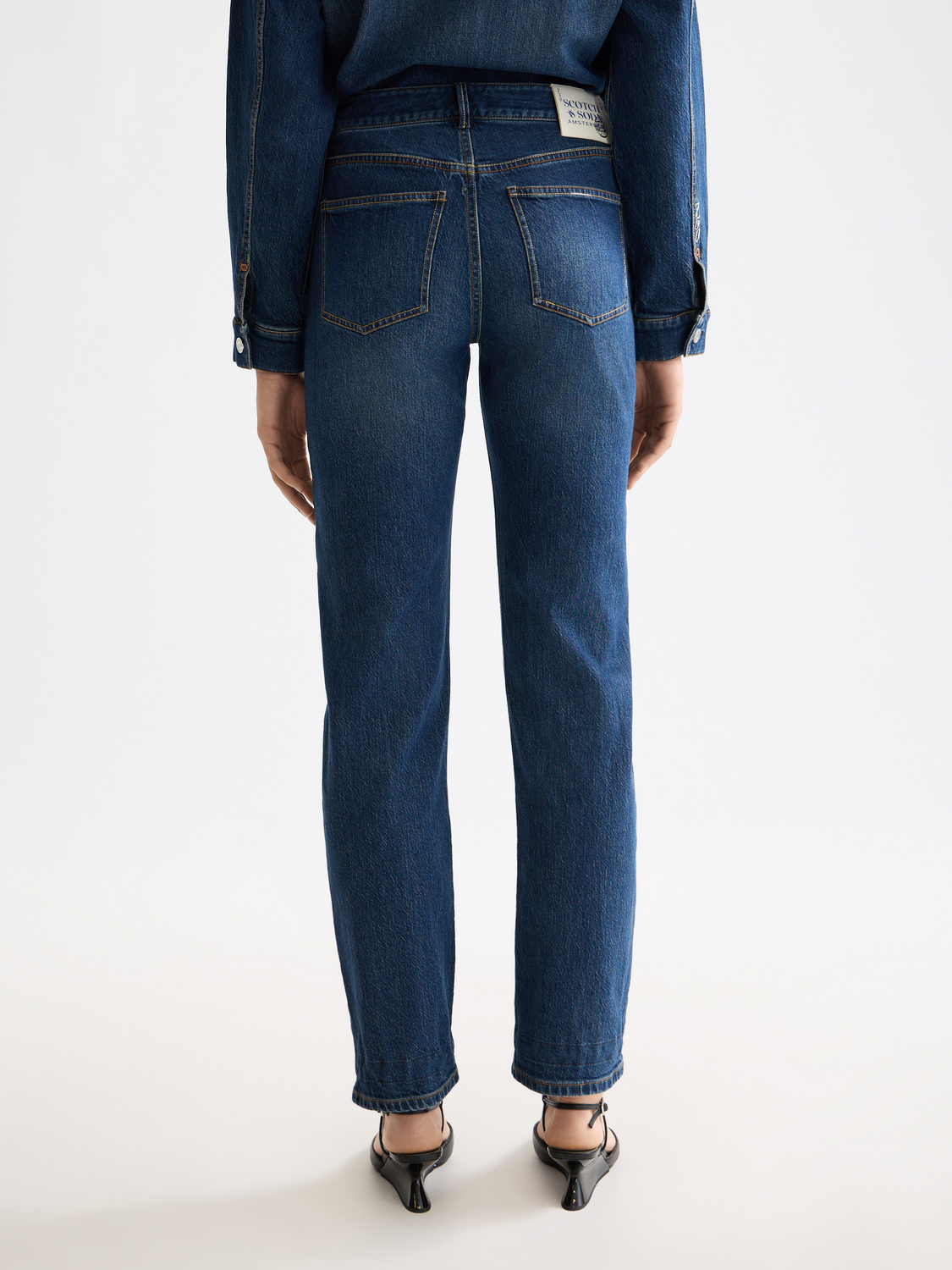 Pantalones vaqueros largos de mujer The Sky - Pierna recta - Let It Rain 750